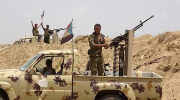 القوات الجنوبية تدك مواقع للحوثيين شمالي أبين