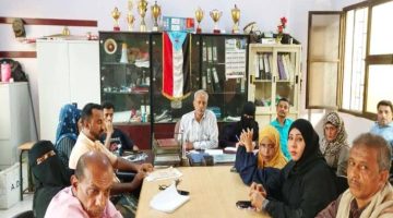 القيادة المحلية لانتقالي الشيخ عثمان تعقد اجتماعها الفصلي الأول من العام الجاري