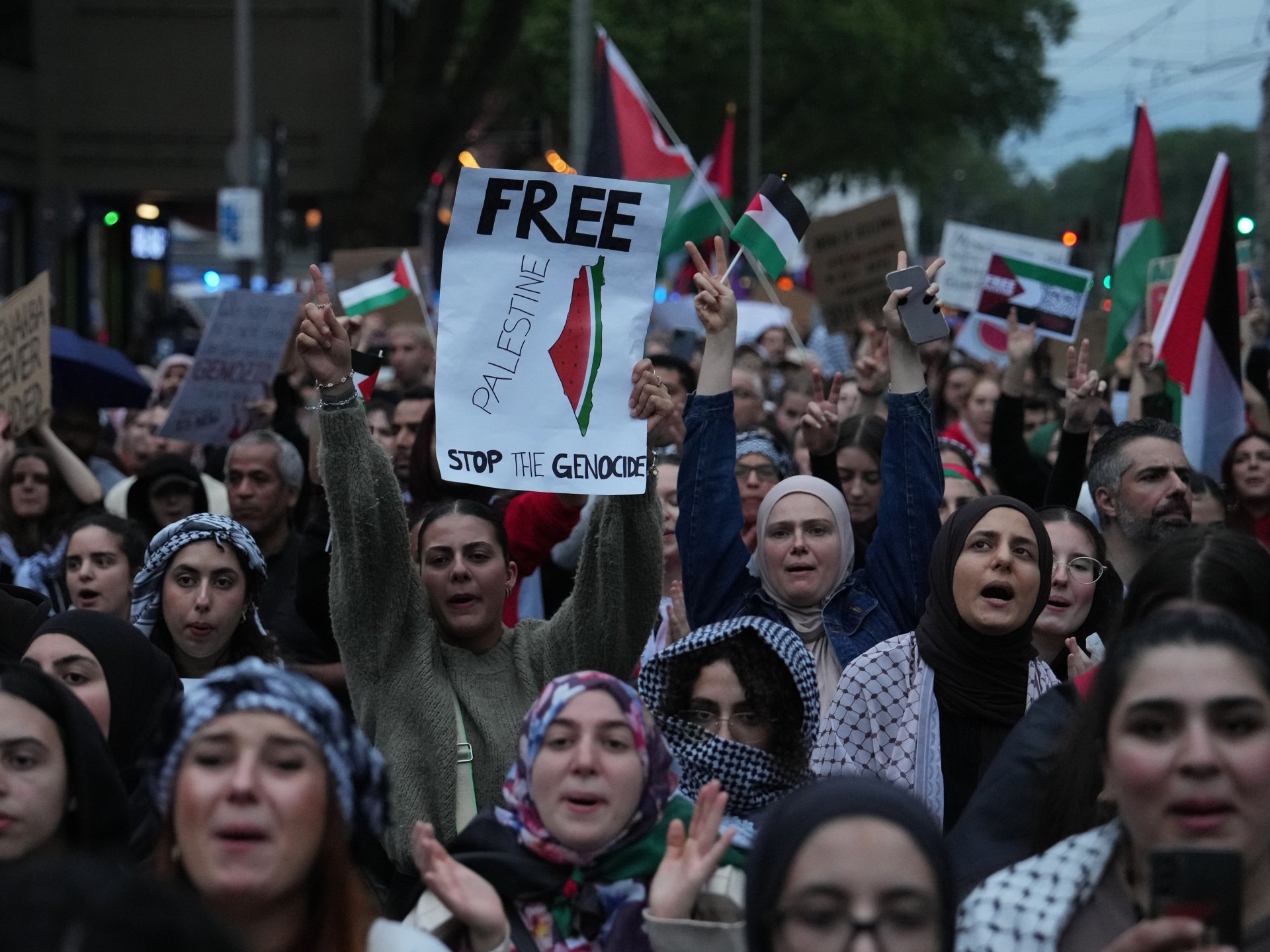استمرار المظاهرات الغربية تضامنا مع غزة | أخبار – البوكس نيوز