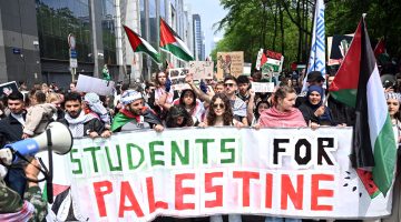 آلاف المتظاهرين في بروكسل يطالبون بفرض عقوبات على إسرائيل | أخبار – البوكس نيوز