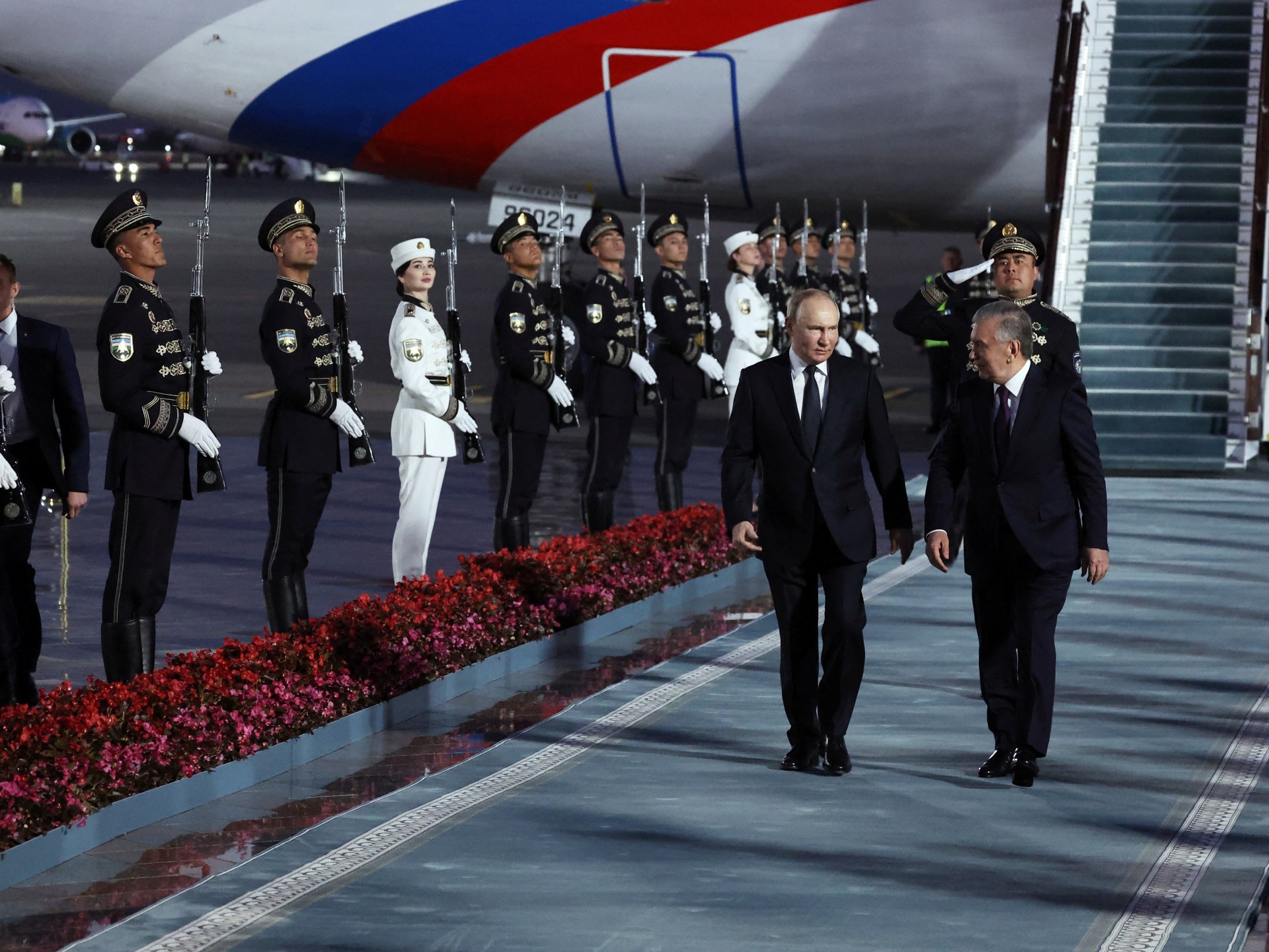 بوتين يصل إلى أوزبكستان في ثالث زيارة رسمية له منذ انتخابه | أخبار – البوكس نيوز