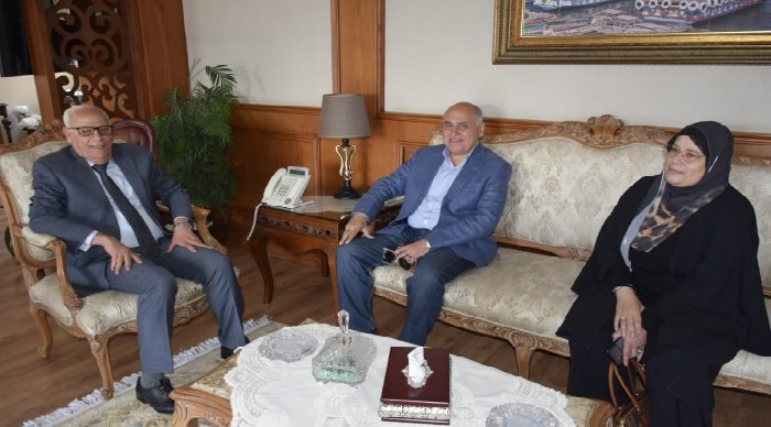 محافظ بورسعيد يستقبل رئيس جهاز تعمير سيناء لمتابعة مشروعات التعاون المشتركة
