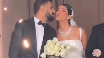 فستان زفاف شقيقة المخرج محمد سامي يثير ضجة على السوشيال ميديا (صور)