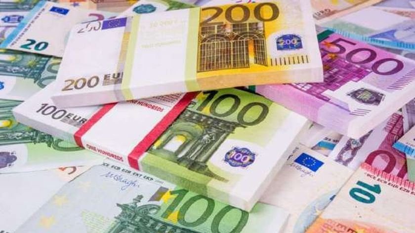 استقرار سعر اليورو أمام الجنيه اليوم الأحد 16 يونيو 2024