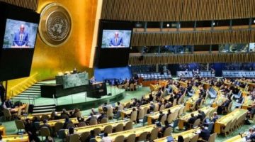 ترحيب كويتي بقرار الجمعية العامة للأمم المتحدة لإعادة النظر بعضوية دولة فلسطين الكاملة بالمنظمة الأممية