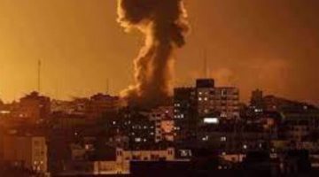 قصف إسرائيلي يستهدف شرق رفح الفلسطينية