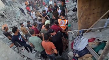قصف إسرائيلي استهدف منزلا لعائلة النادي في حي الدرج وسط غزة | التقارير الإخبارية – البوكس نيوز