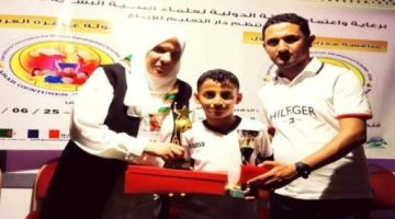 يسلم السعيدي يحصد المركز الثاني في بطولة عباقرة العرب بالرياضيات الذهنية بتونس