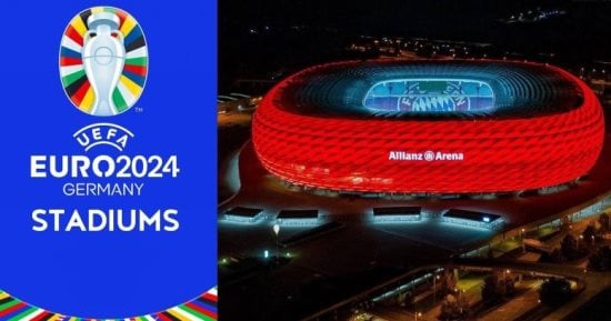 رياضة – يورو 2024.. تعرف على الملاعب المستضيفة لمباريات أمم أوروبا