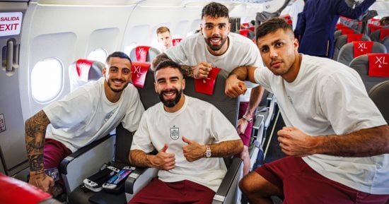 رياضة – منتخب إسبانيا يطير إلى ألمانيا استعدادا لبطولة يورو 2024.. صور