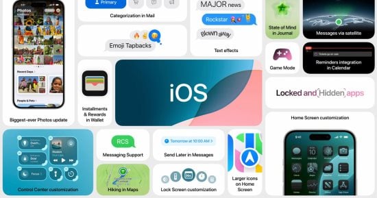 تكنولوجيا  – أبل تعلن رسميًا عن نظام التشغيل iOS 18 مع ميزات جديدة.. احصل عليه اليوم