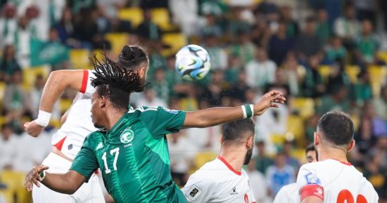 رياضة – السعودية ضد الأردن.. النشامى يتقدم 2-1 فى الشوط الأول بتصفيات كأس العالم