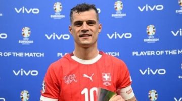 رياضة – يورو 2024.. تشاكا أفضل لاعب فى مباراة سويسرا والمجر