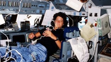 تكنولوجيا  – زى النهارده.. سالى رايد تصبح أول امرأة أمريكية تصعد إلى الفضاء 18 يونيو 1983