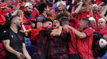 رياضة – للمرة الثانية.. تغريم ألبانيا بسبب شغب جماهيرها فى يورو 2024