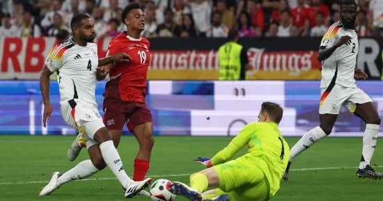 رياضة – ألمانيا تحسم الصدارة بتعادل قاتل أمام سويسرا فى يورو 2024.. فيديو