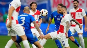 رياضة – شوط سلبى بين كرواتيا ضد إيطاليا يقرّب حامل اللقب من ثمن نهائى يورو 2024