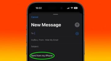 تكنولوجيا  – خطوات.. كيفية تغيير توقيع البريد الإلكتروني المرسل من جهاز iPhone