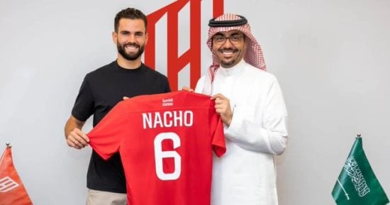 رياضة – ناتشو اللاعب الإسباني رقم 20 فى الدوري السعودي للمحترفين