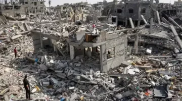 الاحتلال الإسرائيلي يواصل قصفه العنيف على مناطق متفرقة بغزة