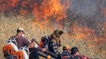 شاهد.. صراخ ورعب بعد وصول ألسنة النيران منازل في شمال إسرائيل | أخبار – البوكس نيوز