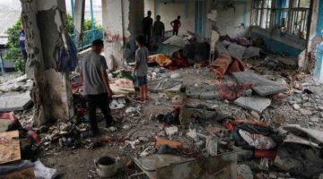 37 شهيدا على الأقل بضربة إسرائيلية على مدرسة للأونروا في غزة