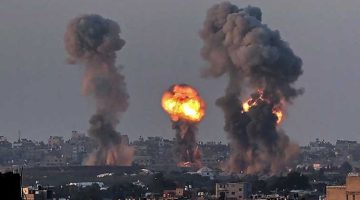 أربعة شهداء بينهم طفلان وعدة إصابات في غارة للاحتلال على مدينة غزة