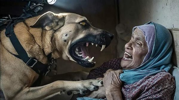«رفضت ترك منزلها».. جنود الاحتلال يهاجمون مسنة فلسطينية بـ «كلب متوحش»