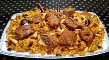 قبل عيد الأضحى.. طريقة عمل كبسة اللحم بالأرز البسمتي