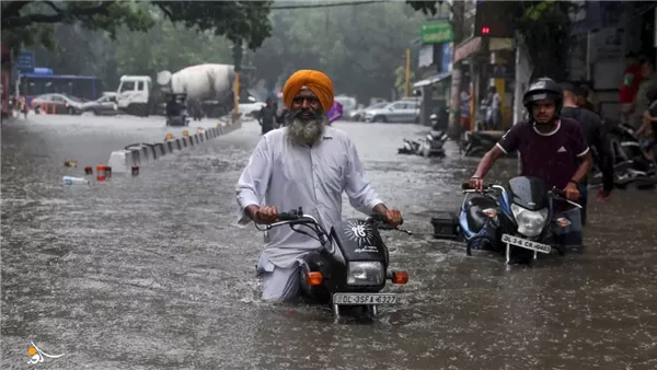وفيات واضطراب حركة الطيران في الهند جراء أمطار غزيرة