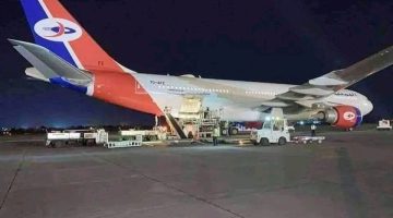 إقلاع الطائرات المختطفة من مطار صنعاء الى  العاصمة عدن 