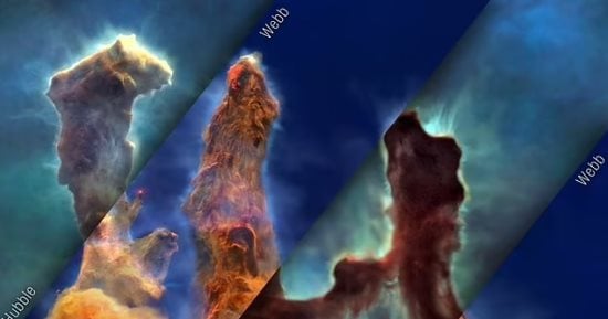 تكنولوجيا  – ناسا تكشف عن مشاهد الغاز والغبار بين النجوم على بعد 6500 سنة ضوئية