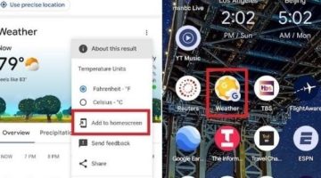 تكنولوجيا  – تحديث جديد لتطبيق Google Weather يوفر تحسين توقعات الطقس لـ 10 أيام مقبلة