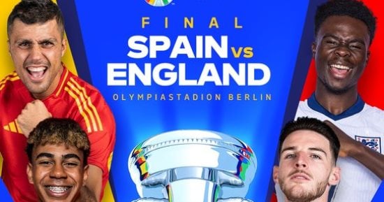 رياضة – صراع ناري بين إسبانيا وإنجلترا في نهائي بطولة يورو 2024