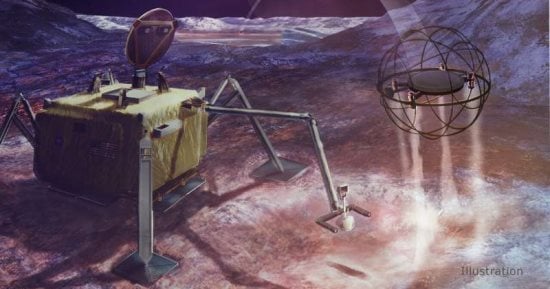 تكنولوجيا  – روبوت يمكنه استكشاف قمر أوروبا باستخدام المياه المحصودة من سطحه