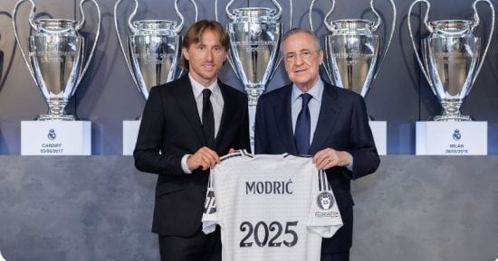رياضة – مودريتش يجدد عقده مع ريال مدريد حتي 2025 رسميًا