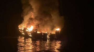 مقتل 40 مهاجراً في حريق على متن قارب شمال هايتي