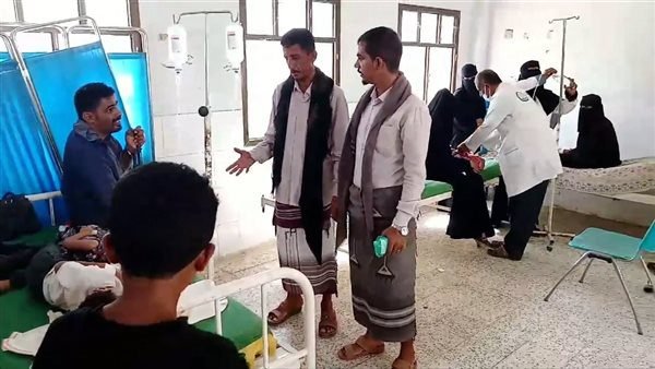 مستشفى الوضيع العام بسرعة رفدة بالمحاليل الوريدية لمواجهة وباء الكوليرا