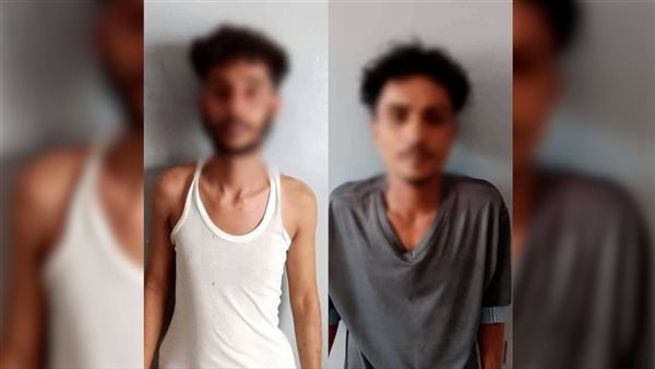 القبض على متهمين اثنين قاما برمي قنبلة صوتية في الممدارة بالعاصمة عدن 