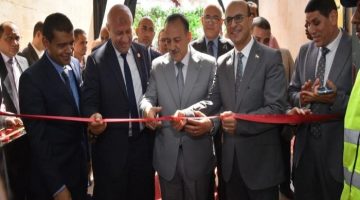 رئيس جامعة أسيوط ومحافظ الإقليم يشهدان افتتاح المبنى الرئيسى للكلية التكنولوجية المصرية الألمانية