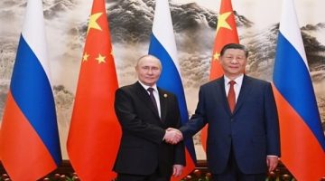 الرئيسان الروسي والصيني يبحثان تعزيز العلاقات الثنائية والتعاون المشترك